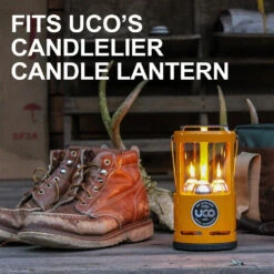 UCO Bougies 9 Heures Citronnelle 12 UCO Bougies 9 Heures Citronnelle -Randonnée Et Camping bougie candles 02 1