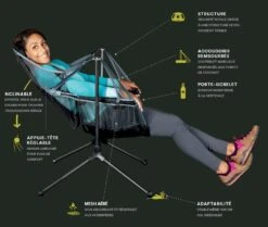 NEMO EQUIPMENT Nemo Stargaze Recliner Luxury 34 NEMO EQUIPMENT Nemo Stargaze Recliner Luxury -Randonnée Et Camping chaise stargaze recliner luxury 13
