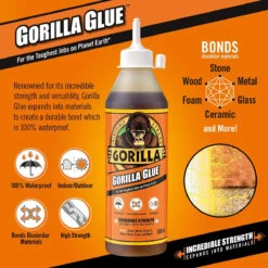 Gorilla Glue Original 250 Ml -Randonnée Et Camping colle gorilla glue 250 ml 04