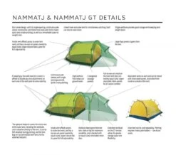 Hilleberg Nammatj 2 -Randonnée Et Camping details nammatj 2