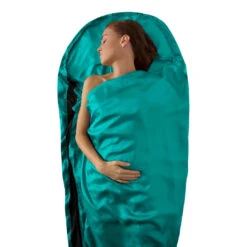 Sea To Summit Travel Liner Soie 12 Sea To Summit Travel Liner Soie -Randonnée Et Camping drap de sac en soie sea to summit travel liner silk 07 1