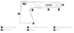 Gerber Pack Hatchet 7 Gerber Pack Hatchet -Randonnée Et Camping hache gerber