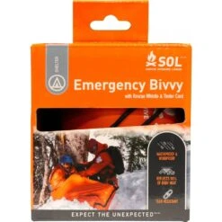 SOL Emergency Bivvy With Rescue Whistle -Randonnée Et Camping ol emergency bivvy 08