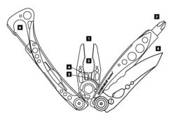 Leatherman Skeletool -Randonnée Et Camping outil leatherman skeletool