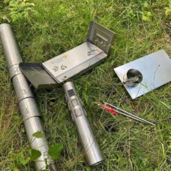 Winnerwell Fastfold Plus Titanium Nested Pipe M-sized Camping Stove -Randonnée Et Camping poele winnerwell fastfold plus titanium nested pipe camping stove 07