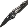 True Utility Smartknife + -Randonnée Et Camping smartknife black blade angle