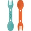Pack 2 Couverts UCO Utility Spork 2 Pack 2 Couverts UCO Utility Spork -Randonnée Et Camping uco utility spork turquoise orange
